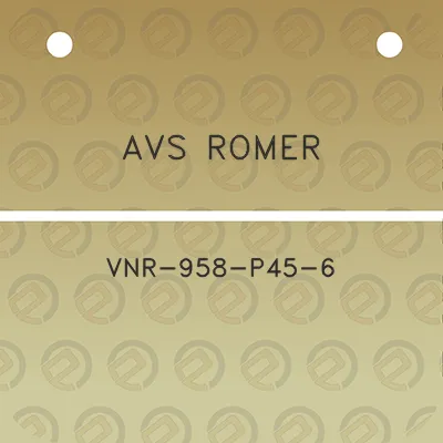 avs-romer-vnr-958-p45-6