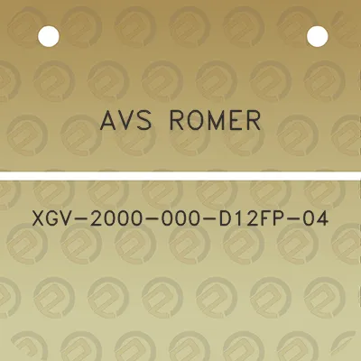 avs-romer-xgv-2000-000-d12fp-04