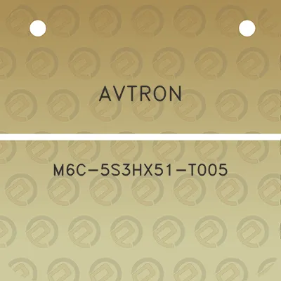 avtron-m6c-5s3hx51-t005