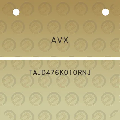 avx-tajd476k010rnj