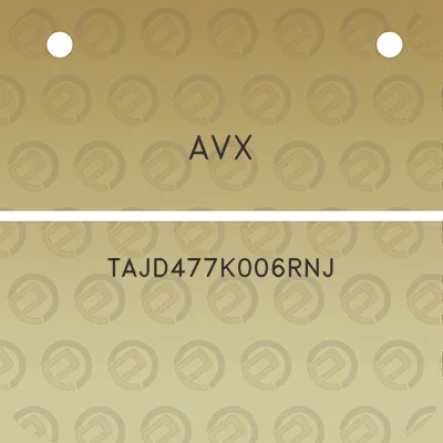 avx-tajd477k006rnj