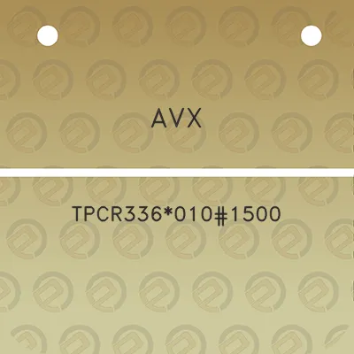 avx-tpcr3360101500