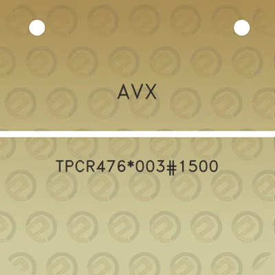 avx-tpcr4760031500