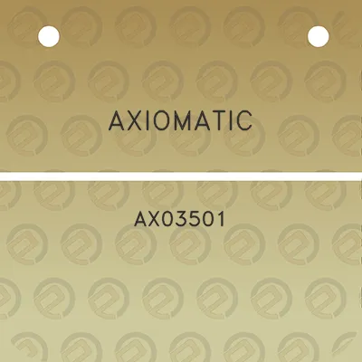 axiomatic-ax03501