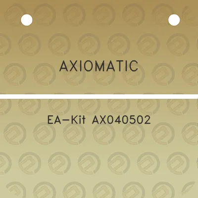 axiomatic-ea-kit-ax040502