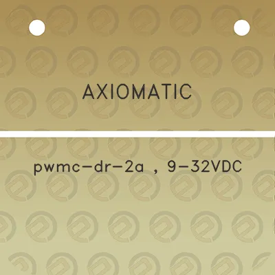 axiomatic-pwmc-dr-2a-9-32vdc