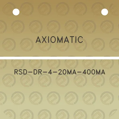 axiomatic-rsd-dr-4-20ma-400ma