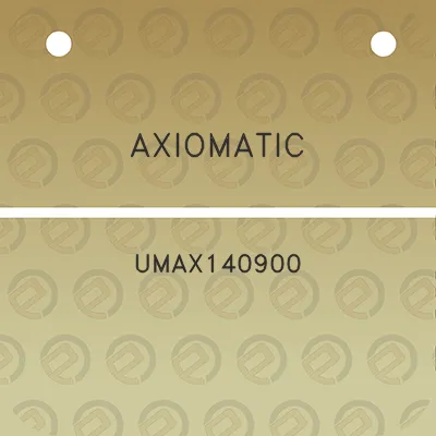 axiomatic-umax140900