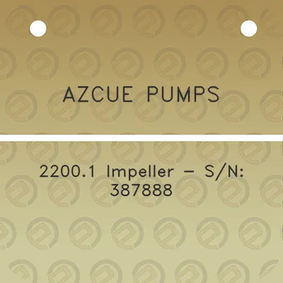 azcue-pumps-22001-impeller-sn-387888