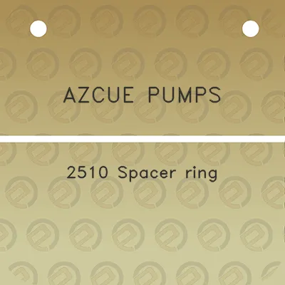 azcue-pumps-2510-spacer-ring