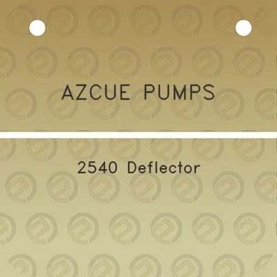 azcue-pumps-2540-deflector