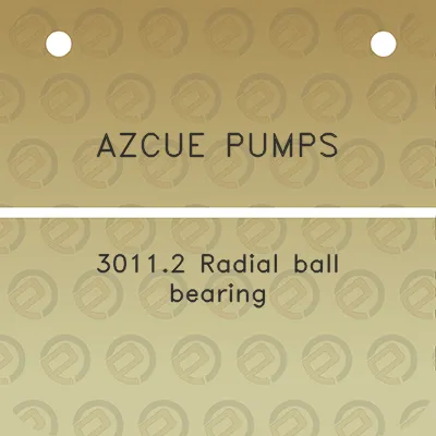 azcue-pumps-30112-radial-ball-bearing