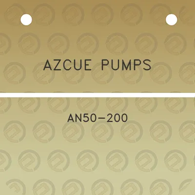 azcue-pumps-an50-200