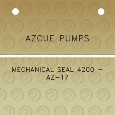 azcue-pumps-mechanical-seal-4200-az-17