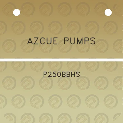 azcue-pumps-p250bbhs