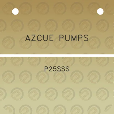 azcue-pumps-p25sss