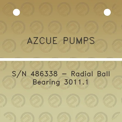 azcue-pumps-sn-486338-radial-ball-bearing-30111