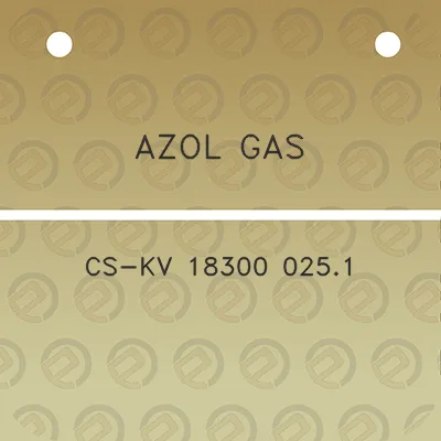 azol-gas-cs-kv-18300-0251