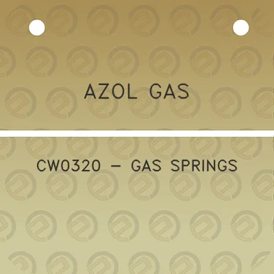 azol-gas-cw0320-gas-springs