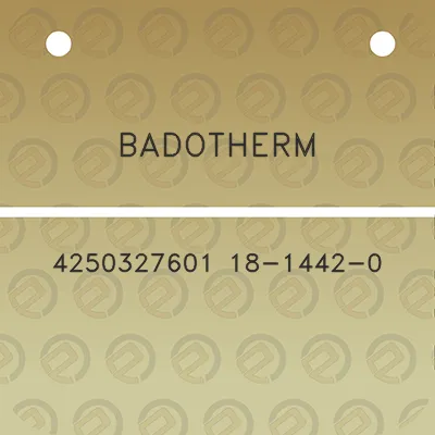 badotherm-4250327601-18-1442-0