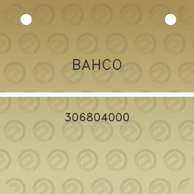 bahco-306804000