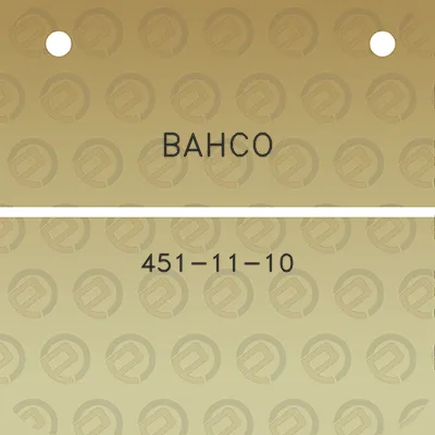 bahco-0451-11-10