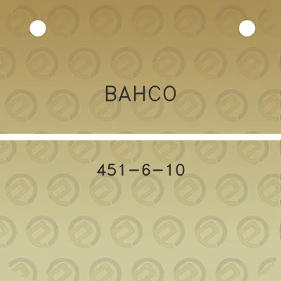 bahco-0451-06-10