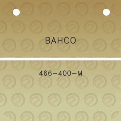 bahco-466-400-m