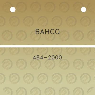 bahco-484-2000