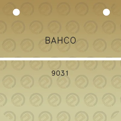 bahco-9031