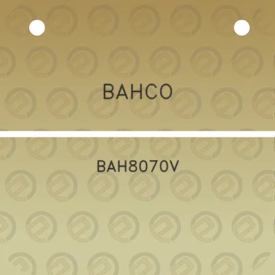 bahco-bah8070v