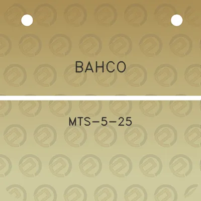 bahco-mts-5-25