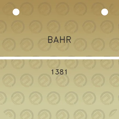 bahr-1381