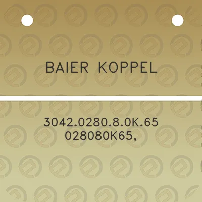 baier-koppel-3042028080k65-028080k65