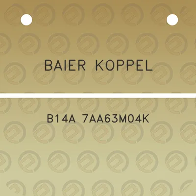 baier-koppel-b14a-7aa63m04k