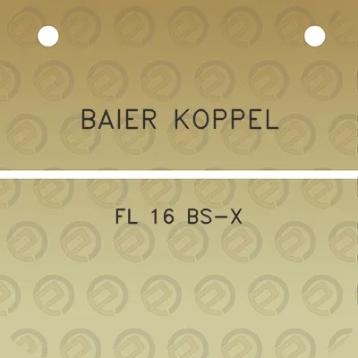 baier-koppel-fl-16-bs-x