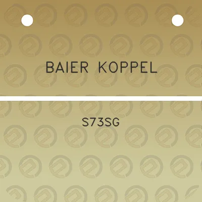 baier-koppel-s73sg