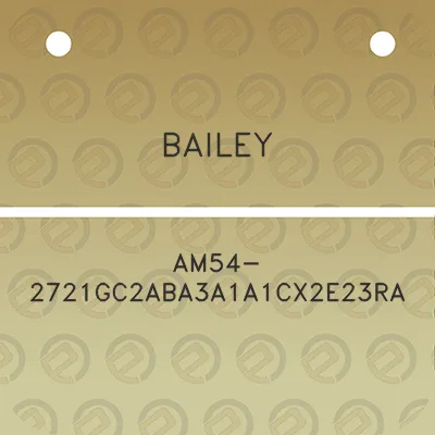 bailey-am54-2721gc2aba3a1a1cx2e23ra