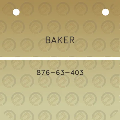 baker-876-63-403