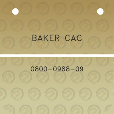 baker-cac-0800-0988-09