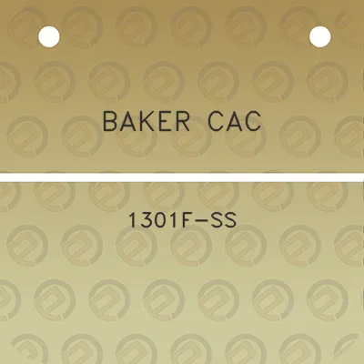 baker-cac-1301f-ss