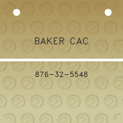 baker-cac-876-32-5548