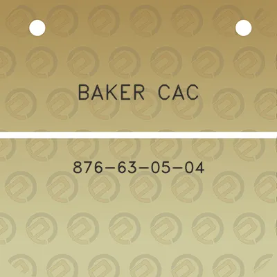 baker-cac-876-63-05-04