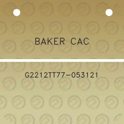 baker-cac-g2212tt77-053121