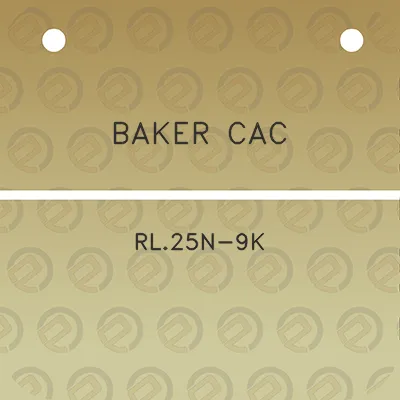 baker-cac-rl25n-9k