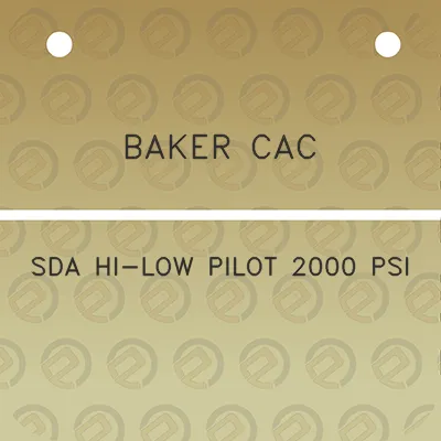 baker-cac-sda-hi-low-pilot-2000-psi