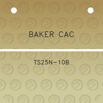 baker-cac-ts25n-10b