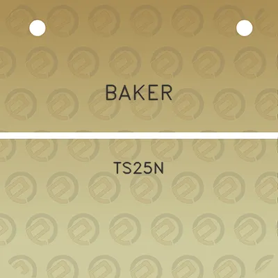 baker-ts25n