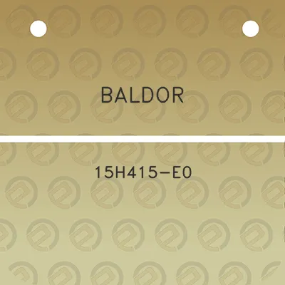 baldor-15h415-e0