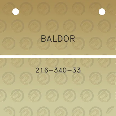 baldor-216-340-33